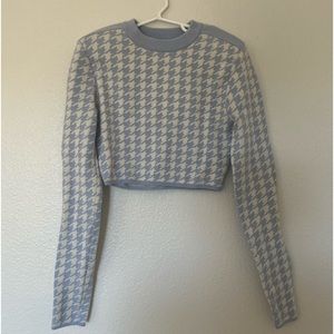 Express Houndstooth Sweater